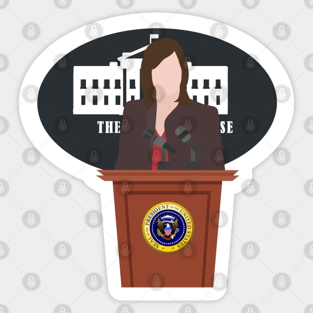 cj cregg Sticker by aluap1006